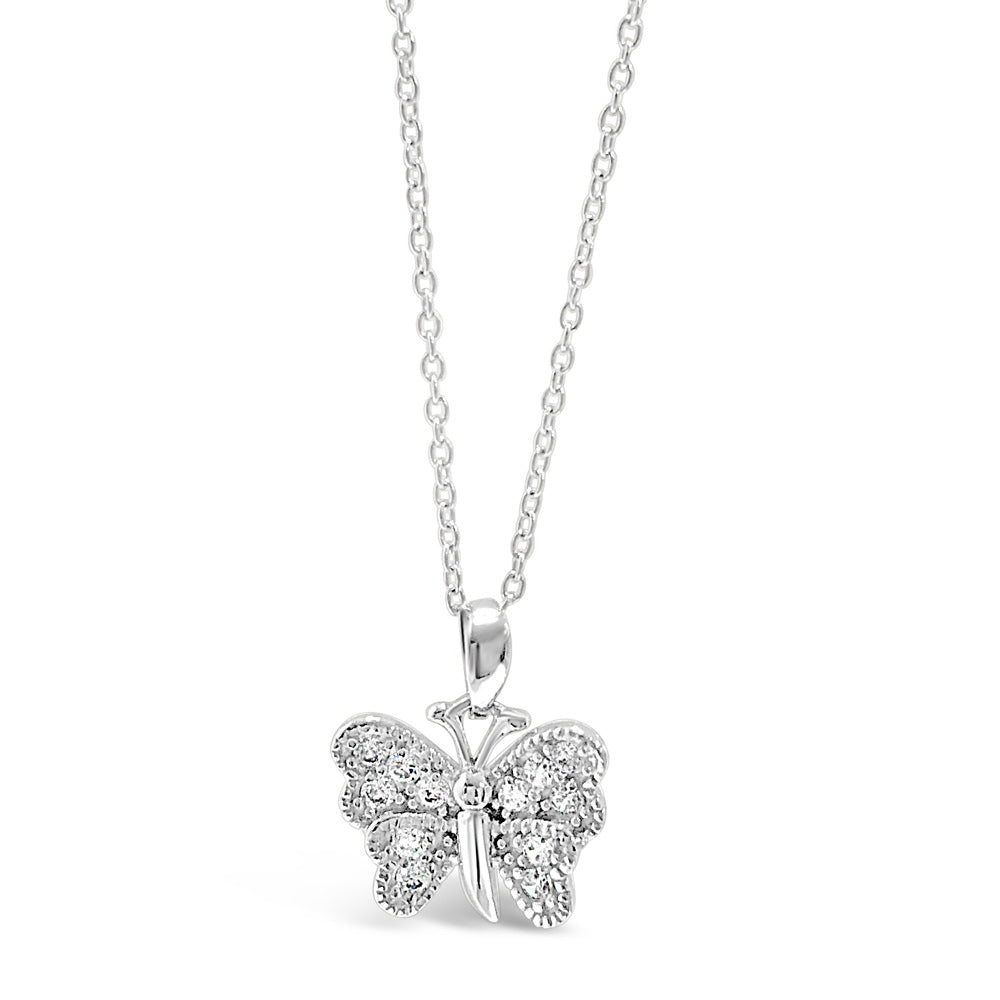 Christina Butterfly Children Sterling Silver Pendant Ireland
